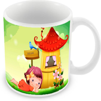 

Sleep Nature's SN-MG-984 Ceramic Mug(350 ml), Multicolor