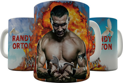 

Shaildha WWE-007 Ceramic Mug(350 ml), Multicolor
