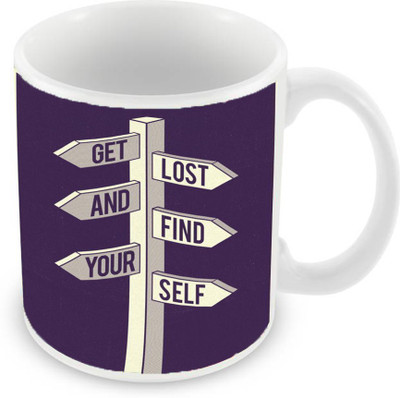 

Sleep Nature's SN-MG-1013 Ceramic Mug(350 ml), Multicolor