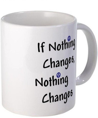 

Exoctic Silver Quoteds ooooo100 Ceramic Mug(300 ml), Multicolor