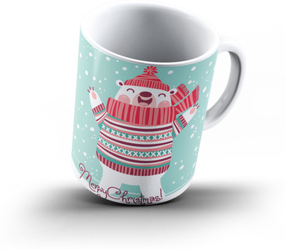 

Ucard Christmas725 Bone China, Ceramic, Porcelain Mug(325 ml)