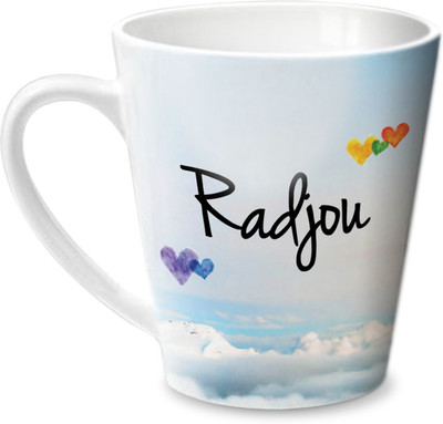 

Hot Muggs Simply Love You Radjou Conical Ceramic Mug(350 ml)