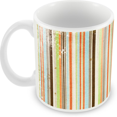 

Posterboy Rustic pattern Ceramic Mug(350 ml), Multicolor