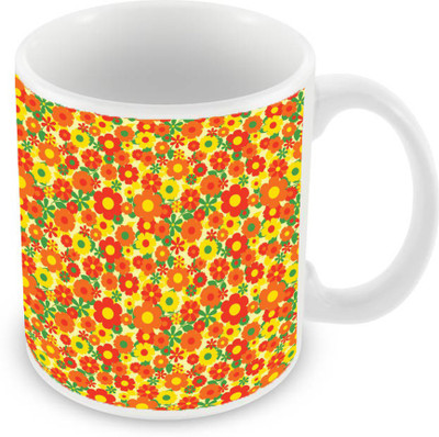 

Sleep Nature's SN-MG-2739 Ceramic Mug(350 ml), Multicolor