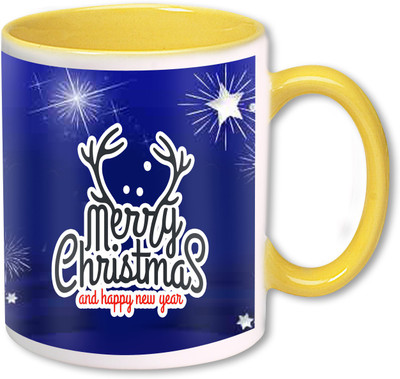 

Heyworlds christmas and new year gifts 0059 Ceramic Mug(325 ml), Multicolor