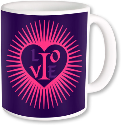 

Heyworlds i love you valentine gifts 0021 Ceramic Mug(325 ml), Multicolor