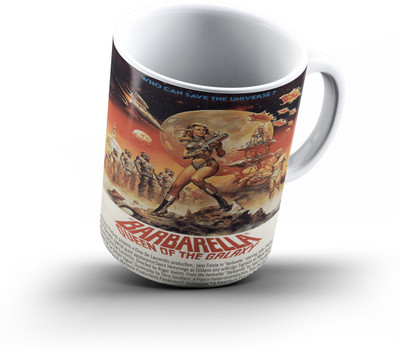 

Ucard Barbarella Queen13 Bone China, Ceramic, Porcelain Mug(325 ml), Multicolor