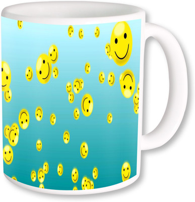 

PhotogiftsIndia smily group Ceramic Mug(325 ml), Multicolor