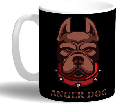 

PRINT OPERA Anger Ceramic Mug(330 ml), Multicolor