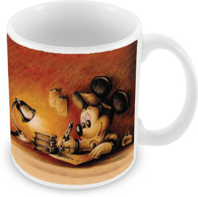 

Sleep Nature's SN-MG-1453 Ceramic Mug(350 ml), Multicolor
