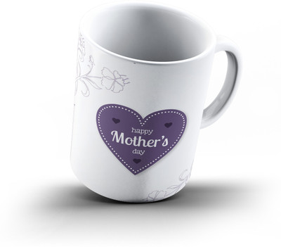 

Ucard Mothers Day429 Bone China, Ceramic, Porcelain Mug(325 ml), Multicolor