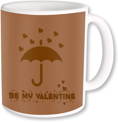 

Heyworlds be my valentine gifts 0021 Ceramic Mug(325 ml), Multicolor