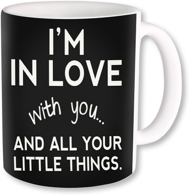

PhotogiftsIndia I Am In Love Ceramic Mug(325 ml)