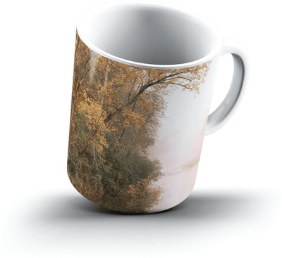 

Ucard Landscape522785 Bone China, Ceramic, Porcelain Mug(325 ml), Multicolor