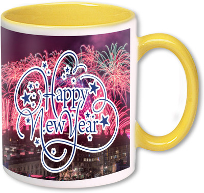 

Heyworlds new year gifts 0051 Ceramic Mug(325 ml), Multicolor