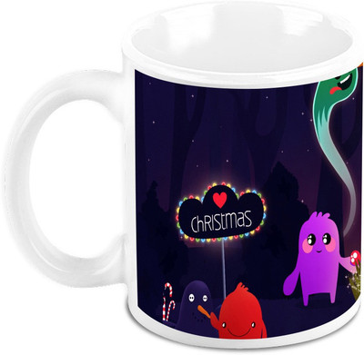 

Homesogood Christmas For Everyone Ceramic Mug(325 ml)