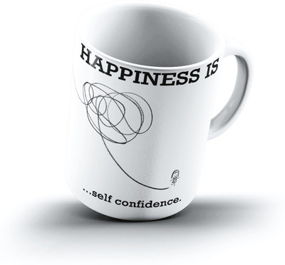 

Ucard Happiness Is1114 Bone China, Ceramic, Porcelain Mug(325 ml)