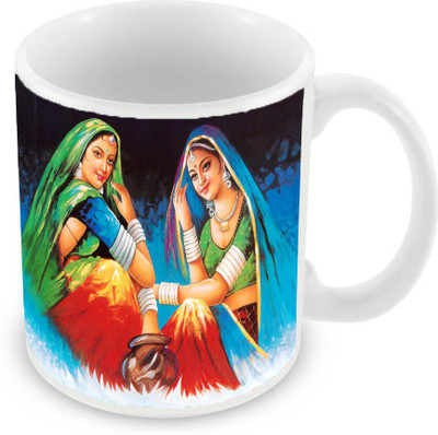 

Sleep Nature's SN-MG-359 Ceramic Mug(350 ml), Multicolor