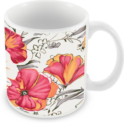 

Sleep Nature's SN-MG-2740 Ceramic Mug(350 ml), Multicolor