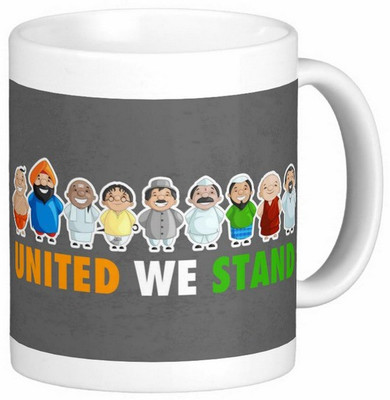 

Exoctic Silver INDEPENDENCE DAY 025 Ceramic Mug(300 ml), Multicolor