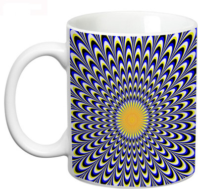 

Prithish Pscychological Illusions Design 6 Ceramic Mug(330 ml), Multicolor