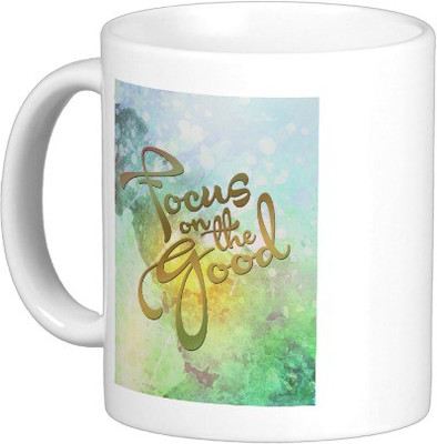 

Exoctic Silver MUG109 Ceramic Mug(250 ml), White
