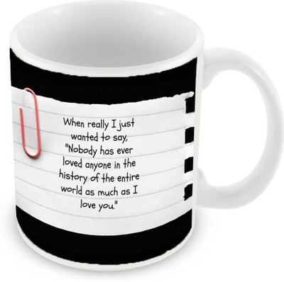 

Sleep Nature's SN-MG-2637 Ceramic Mug(350 ml), Multicolor