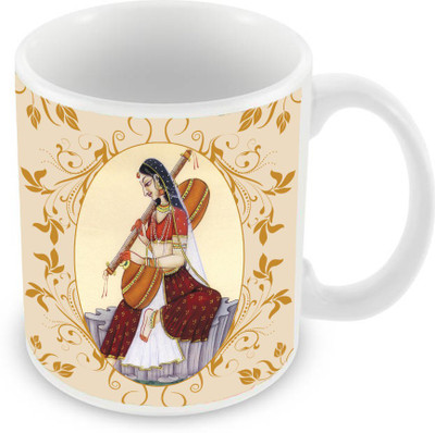 

Sleep Nature's SN-MG-1079 Ceramic Mug(350 ml), Multicolor