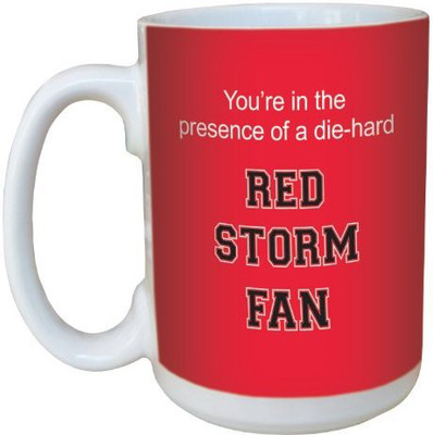 

Tree-Free Greetings Greetings lm44897 Red Storm College Basketball Ceramic with Full-Sized Handle, 15-Ounce Ceramic Mug(60 ml)