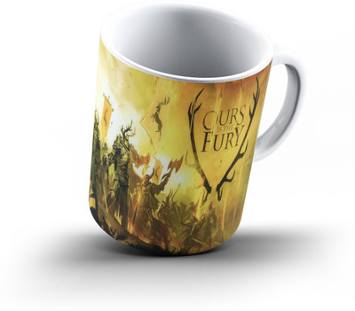 

Ucard Ours Is The Fury Game Of Thrones878 Bone China, Ceramic, Porcelain Mug(325 ml), Multicolor