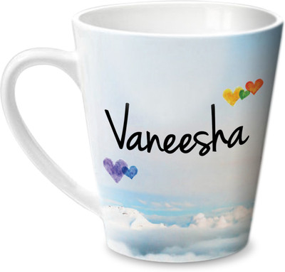 

Hot Muggs Simply Love You Vaneesha Conical Ceramic Mug(350 ml)