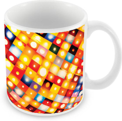 

Sleep Nature's SN-MG-1899 Ceramic Mug(350 ml), Multicolor