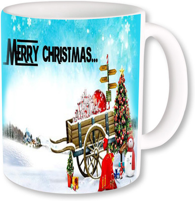 

PhotogiftsIndia Merry Christmas 060 Ceramic Mug(325 ml), Multicolor