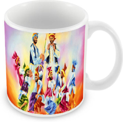 

Sleep Nature's SN-MG-429 Ceramic Mug(350 ml), Multicolor