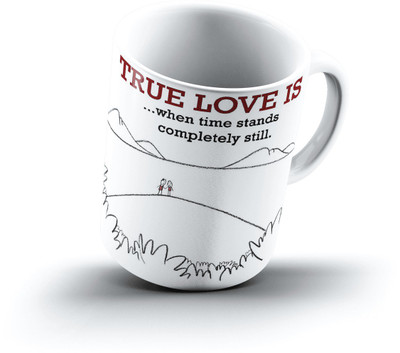 

Ucard Happiness Is1299 Bone China, Ceramic, Porcelain Mug(325 ml)