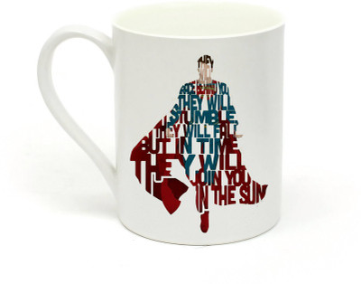

Sowing Happiness SHMUG109 Superman Fans Ceramic Mug(350 ml), White