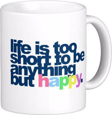 

Exoctic Silver Zindegi Ji Le Yara C001 Ceramic Mug(300 ml), Multicolor