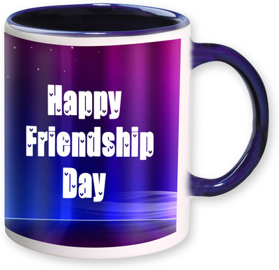 

PhotogiftsIndia Happy Frienship Day 02 Ceramic Mug(325 ml), Multicolor