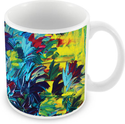 

Sleep Nature's SN-MG-1667 Ceramic Mug(350 ml), Multicolor