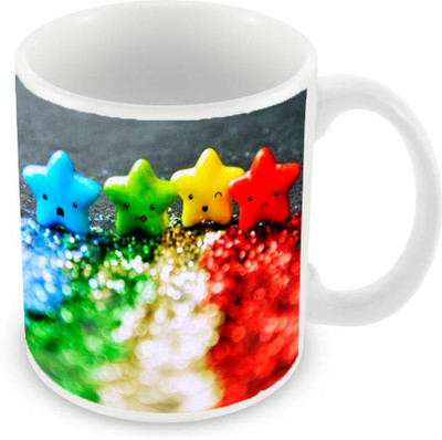 

Sleep Nature's SN-MG-1012 Ceramic Mug(350 ml), Multicolor