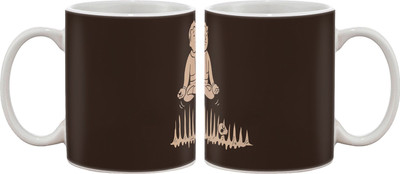 

Artifa Meditation Porcelain, Ceramic Mug(350 ml), Multicolor