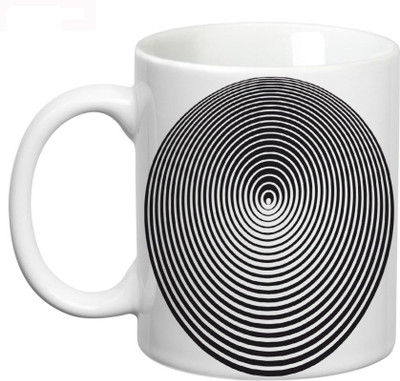 

Prithish Pscychological Illusions Design 4 Ceramic Mug(330 ml), Multicolor