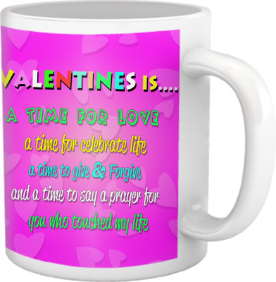 28% OFF on TIED RIBBONS Happy Valentine Gifts for Girlfriend Coffee Ceramic Coffee Mug(350 ml) 28% OFF on TIED RIBBONS Happy Valentine Gifts for Girlfriend Coffee Ceramic Coffee Mug(350 ml)