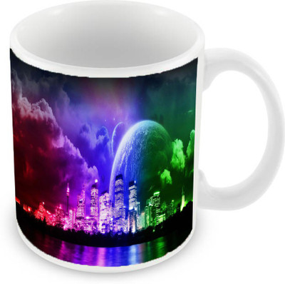 

Sleep Nature's SN-MG-668 Ceramic Mug(350 ml), Multicolor