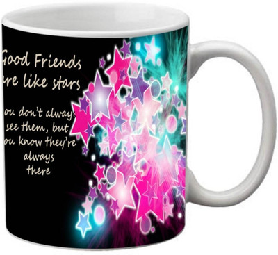50% OFF on meSleep M-Friend-Stars-Friend Ceramic Mug