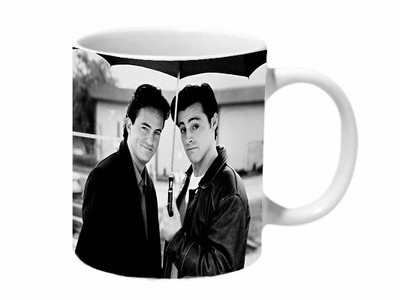 

Mooch Wale Joey And Chandler Best Of Friends Ceramic Mug(325 ml), Multicolor