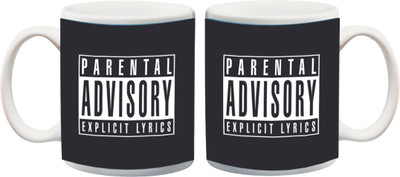 

Posterboy Parental Advisory Ceramic Mug(350 ml), Multicolor