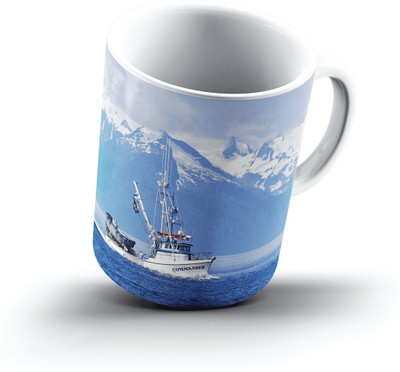 

Ucard Purse Seiner On Chatham Strait Alaska2620 Bone China, Ceramic, Porcelain Mug(325 ml), Multicolor