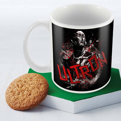 

Posterboy Ultron -Face Officially Licensed (Pack Of 1) Ceramic Mug(350 ml), Multicolor