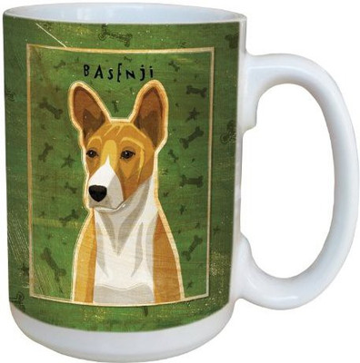 

Tree-Free Greetings Greetings sg44073 Red Basenji by John W. Golden Ceramic with Full-Sized Handle, 15-Ounce Ceramic Mug(60 ml)
